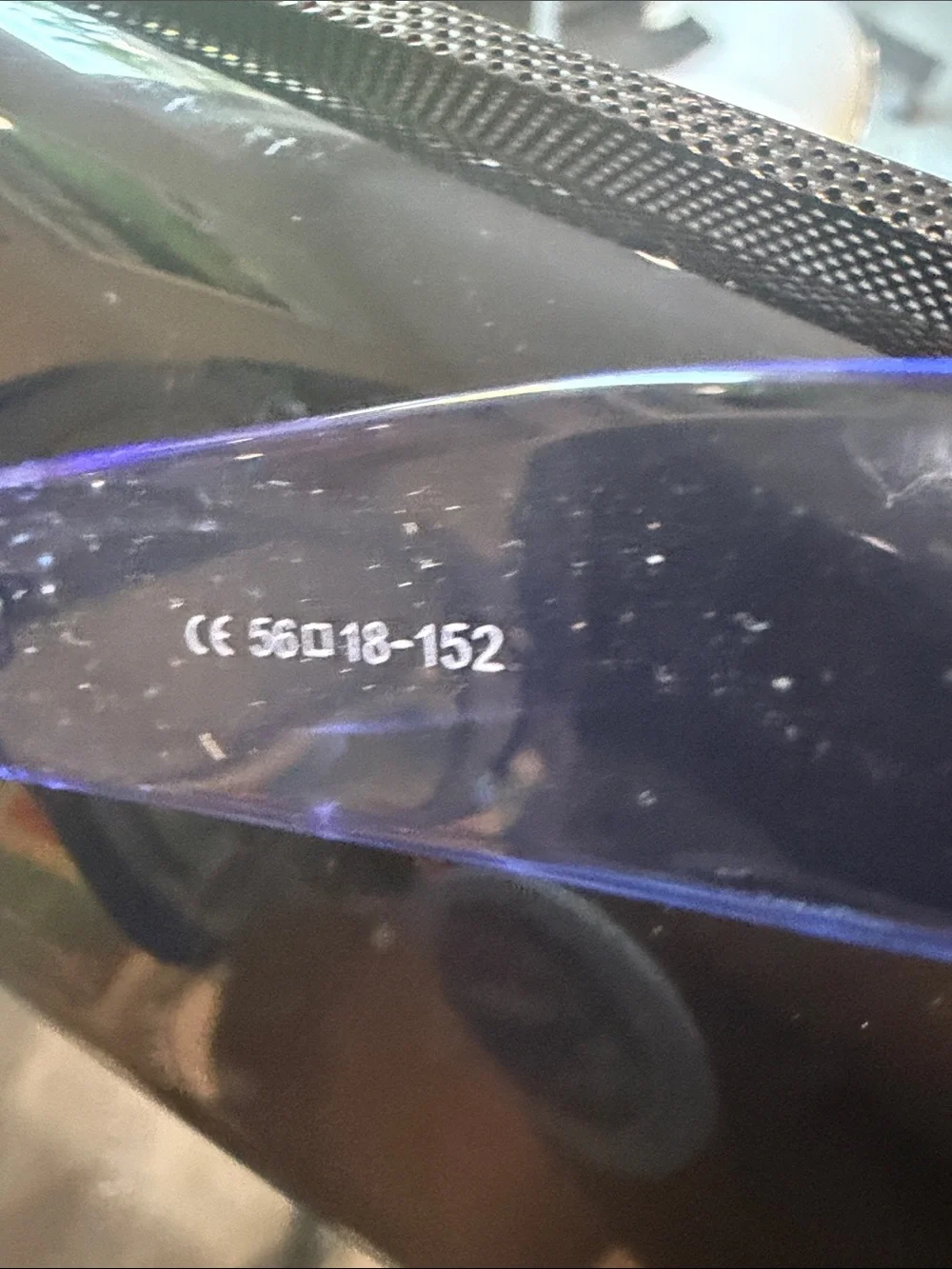 Bertha Polarized Blue Oversized Square Sunglasses